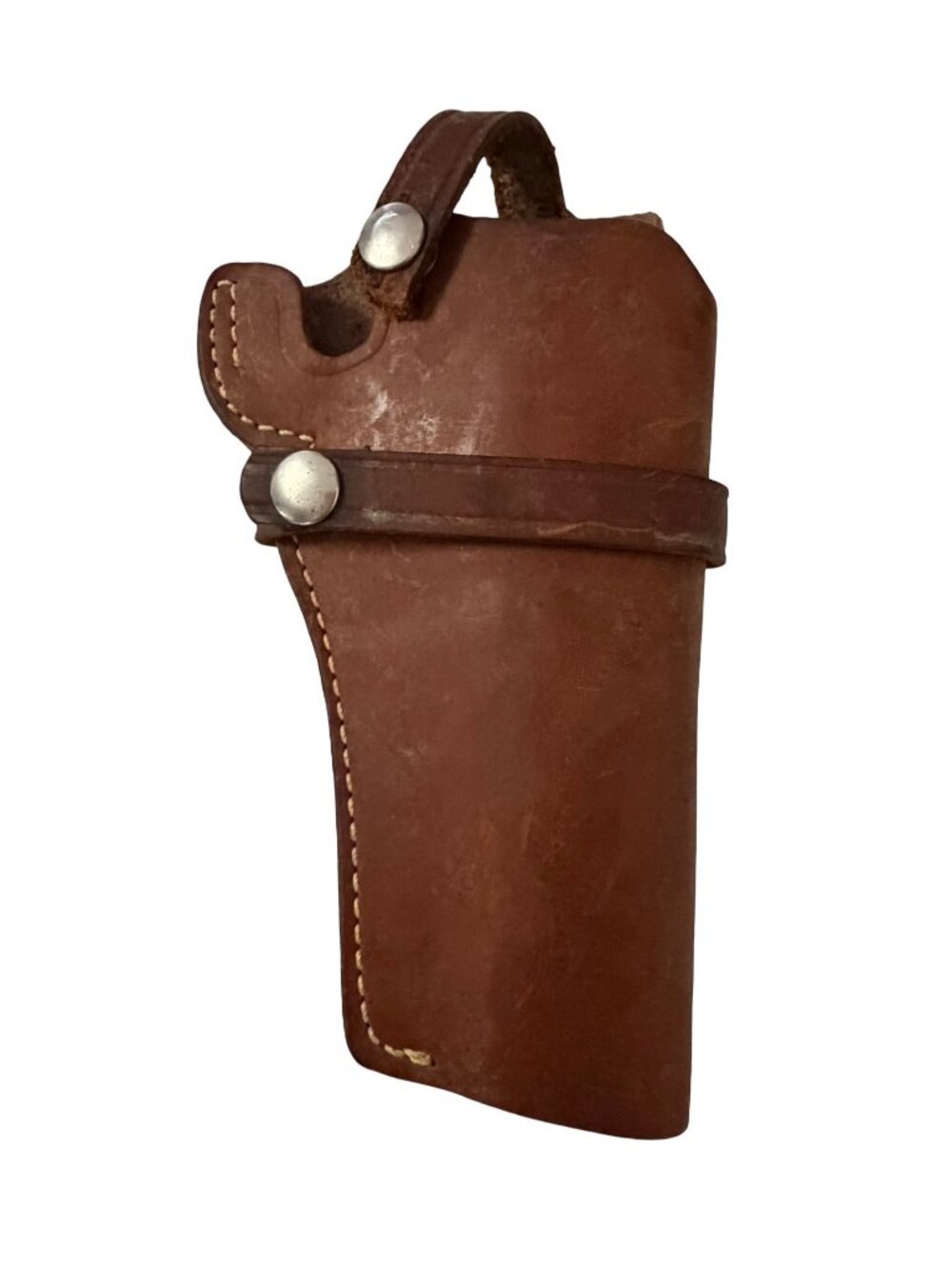 Vintage Smith & Wesson 21-04 Brown Leather Holster Colt Ruger Single Action Revo